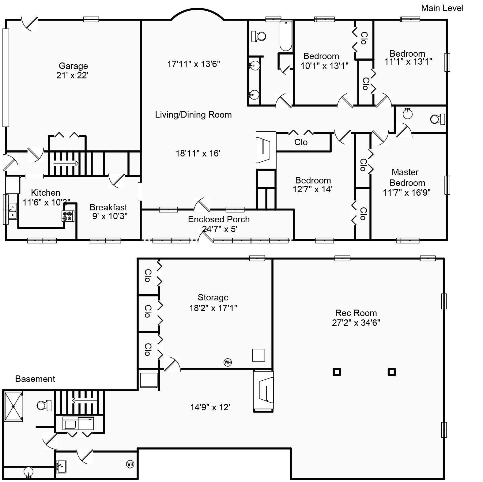 612 W Karen Drive, Decatur, IL Floorplan